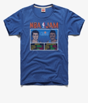 Nba Jam Cleveland Cavs Cavaliers Retro Basketball Arcade - Homage Nba Jam Shirt #1406845