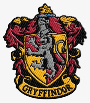 Harry Potter Gryffindor Iron-on Patch Harry Potter - Harry Potter Jacket Symbol #1407610