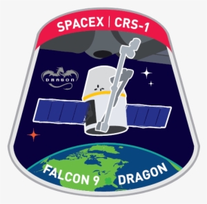Back In May, Spacex - Crs-1 Logo Throw Blanket #1407613