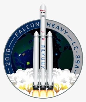 Spacex Falcon Heavy Launch Patch - Spacex Falcon Heavy Patch #1407684