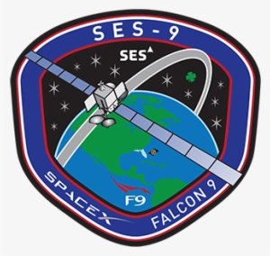 Spacex Ses-9 Mission - Mission Patch Falcon Heavy #1407744