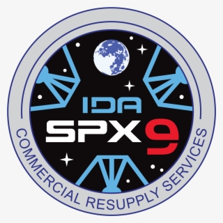 Spacex Dragon Splashes Down With Crucial Nasa Research - Spx 9 Logo Stainless Steel Travel Mug #1407986