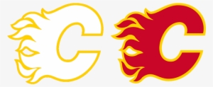 Calgary Flames Home & Awat Jersey Logo / 1980 > - Calgary Flames Logo Png #1408015