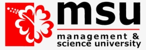 The Msu Logo - Management And Science University Logo Png #1408362