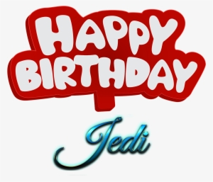 Jedi Happy Birthday Name Logo - Happy Birthday Talib Cake #1408842