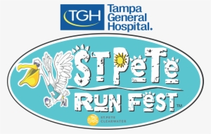 St Pete Run Fest Logo - Tampa General Hospital #1408892