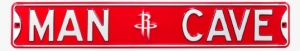 Houston Rockets “man Cave” Authentic Street Sign - Toronto Maple Leafs Man Cave Sign #1408937