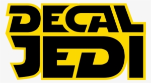 Decal Jedi Logo Custom Decals Stickers #1409033
