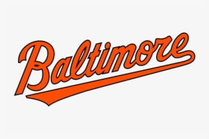Baltimore Orioles Alternative Font Logo - Baltimore Logo #1410300
