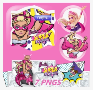 Barbershop Logo Png - Barbie Super Princesa Png #1410457