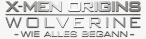 X Men Origins Movie - Logo #1410537