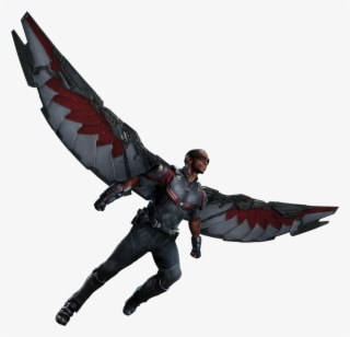 Civil War Full Body 09 - Falcon Transparent #1411517