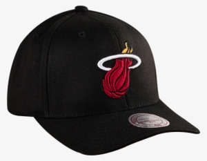 Mitchell & Ness Nba Miami Heat Team Logo High Crown - Baseball Cap #1411639
