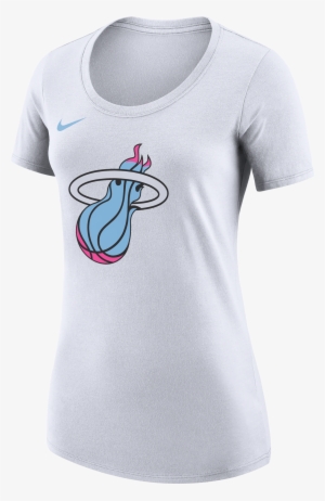 Nike Miami Heat Vice Uniform City Edition Ladies Logo - Miami Heat #1411851