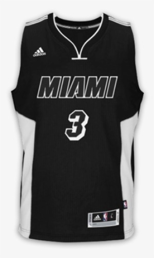 Black Tie - Dwyane Wade Blackout Jersey #1411875