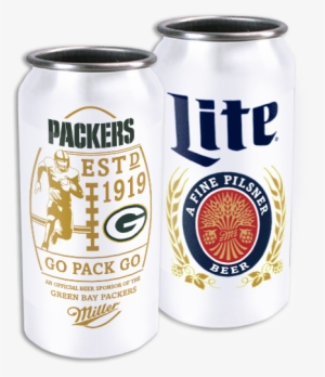 Green Bay Packers - Vikings Miller Lite Can #1412462