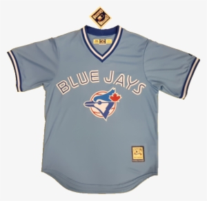 Description Toronto Blue Jays Cooperstown Jersey Powder - Toronto Blue Jays #1412753