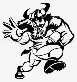 Viking Football Player - Illustration #1413011