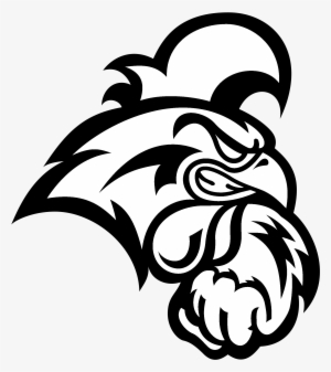 Coastal Carolina Chanticleers Logo Black And White - Chants Coastal Carolina University #1414171