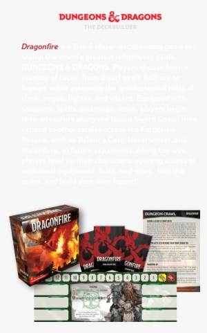 Dungeons & Dragons Dragonfire Deckbuilding Game Dungeons - Catalyst Game Labs Dragonfire Deck Building Card Game #1414388