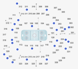 Los Angeles Kings Tickets - Bridgestone Arena Mapa #1414788