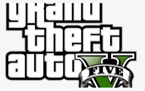 Gta V Logo Huge Transback - Grand Theft Auto V [ps3 Game] #1415885