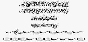 Brandname Classic Famous Calligraphy Script Flourish - Coca Cola Font #1415886