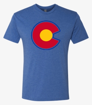 Colorado Rockies Alternative Logo Inspired Men's Triblend - Shirt #1415956