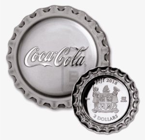 Silver Numis Fiji Coca-cola Bottle Cap Silver Proof - Coca Cola Bottle Cap Silver 1 Oz Proof Coin #1415986