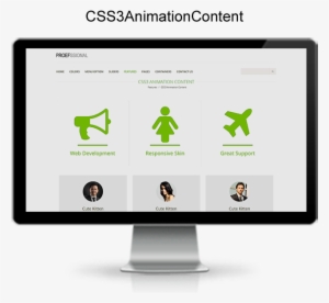 Css3animation - Led-backlit Lcd Display #1416243