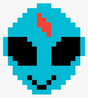 Skrillex Alien - Candy Pixel Art #1416588