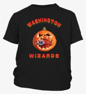 Nba Halloween Pumpkin Washington Wizards Basketball - Shirt #1417252