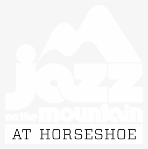 Jazz On The Mountain Logo White - Jazz On The Mountain #1417290