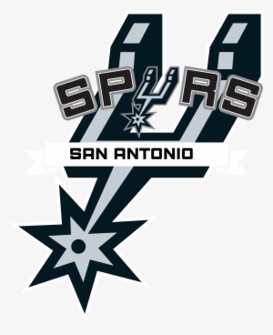 Spurs Drawing San Antonio Clipart Transparent Stock - San Antonio Spurs Logo Png #1417443