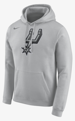 Nike Nba San Antonio Spurs Hoodie Club Logo - Nike San Antonio Spurs Club Hoodie #1418059