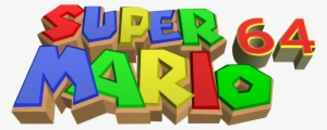 Super Mario 64 N64 Logo - Super Mario 64 Logo Png #1418152
