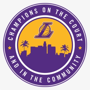 The Los Angeles Lakers Donate Thousands Of Tickets - Los Angeles Lakers Logo 2018 #1419149