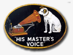 His Master's Voice Vintage Sign - His Master's Voice Png #1419903