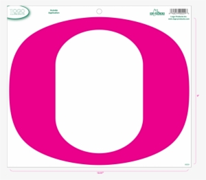 Oregon Ducks Pink O #1420291