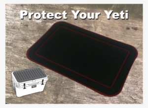 Yeti Roadie 25qt Cooler Pad/ Black Over Red/ Border/ - Yeti #1420754