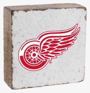 Detroit Red Wings Rustic Block - Detroit Red Wings Vector #1420863