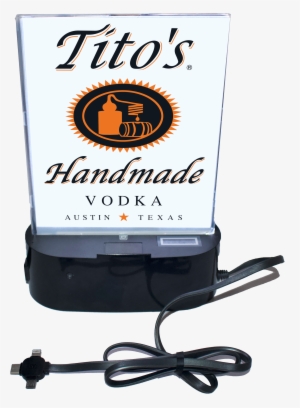 Table Charger - Tito's Vodka #1421437