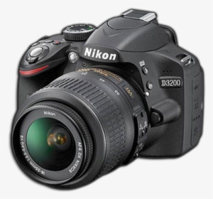 The Gallery For > Nikon Camera Logo Png - Nikon D3200 Kit With 18-55mm Vr Lens Kit #1423871