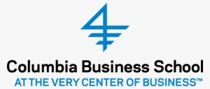 Stacked And Centered With Tagline - Columbia Business School Logo #1425857