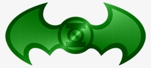 Green Lantern Batman By Image Library Download - Batman Green Lantern Symbol #1428356