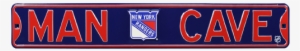New York Rangers “man Cave” Authentic Street Sign - Man Cave Arizona Diamondbacks Street Sign #1428751