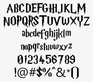 Potter Harry P Example - Letras De Harry Potter #1429306