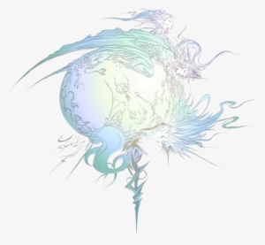 Yoshitaka Amano Final Fantasy Logo #1429540