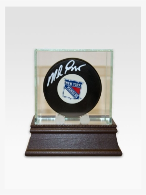 Mike Richter Autographed New York Rangers Hockey Puck #1429634