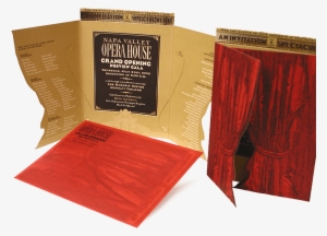 Napa Valley Opera House Grand Opening Celebration Invitation - Book Cover #1429951 Napa Valley Opera House Grand Opening Celebration Invitation - Book Cover #1429951